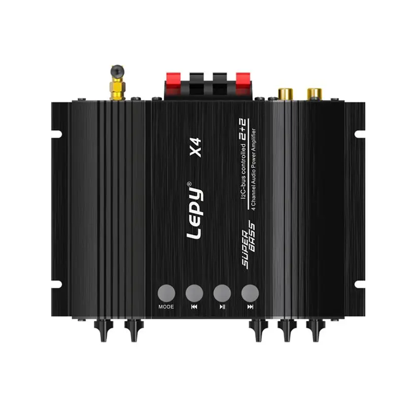 LEPY X4 HIFI 4 Channel Bluetooth 5.0 Power Amplifier, Optical Fiber, Coaxial Input, 2.1 Audio Amplificador US PLUG
LEPY X4 HIFI 4 Channel Bluetooth 5.0 Power Amplifier, Optical Fiber, Coaxial Input, 2.1 Audio Amplificador US PLUG