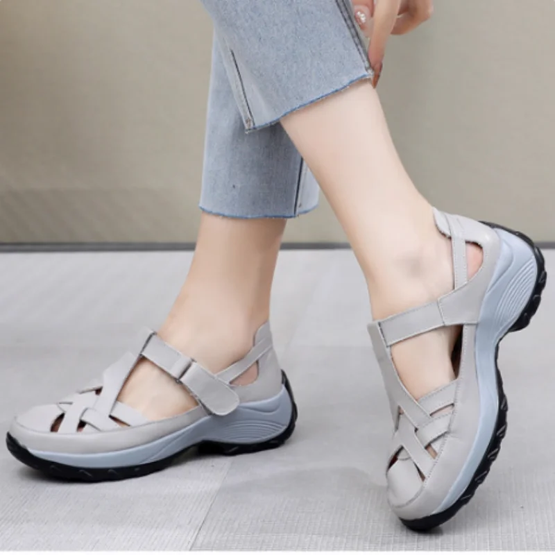 ZXRYXGS New Summer Premium Cowhide Round Toe Hollow Women's Sandals 2026 Big Size Elegant Fashion Sandals Thick Mid Heel Sandals
ZXRYXGS New Summer Premium Cowhide Round Toe Hollow Women's Sandals 2026 Big Size Elegant Fashion Sandals Thick Mid Heel Sandals