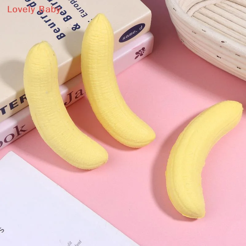 Мягкая игрушка-антистресс в виде банана, медленно восстанавливающая форму, для взрослых и детей, забавный подарок для снятия стресса
Мягкая игрушка-антистресс в виде банана, медленно восстанавливающая форму, для взрослых и детей, забавный подарок для снятия стресса