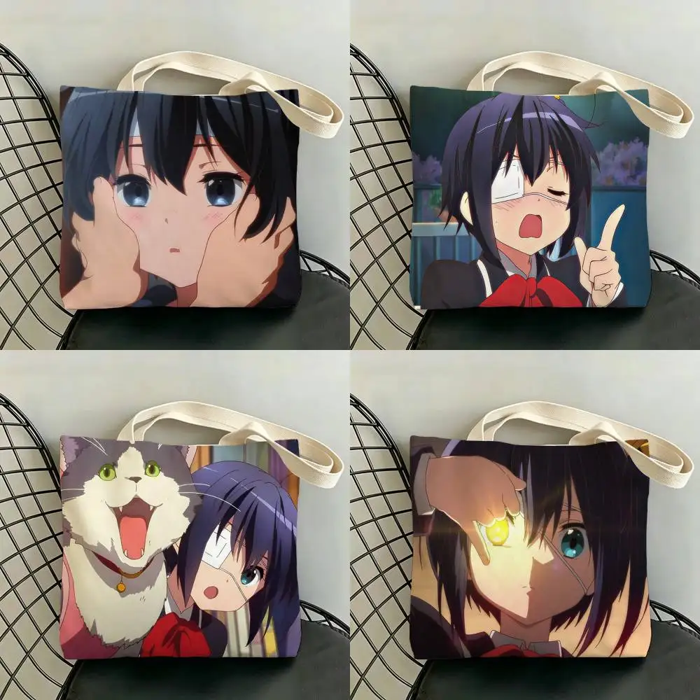 Cute R-Rikka T-TAKANASHI Storage Bags Canvas Double-Sided Print Women Large Tote Bag Durable Beach Picnic Foldable Gift Eco
Cute R-Rikka T-TAKANASHI Storage Bags Canvas Double-Sided Print Women Large Tote Bag Durable Beach Picnic Foldable Gift Eco