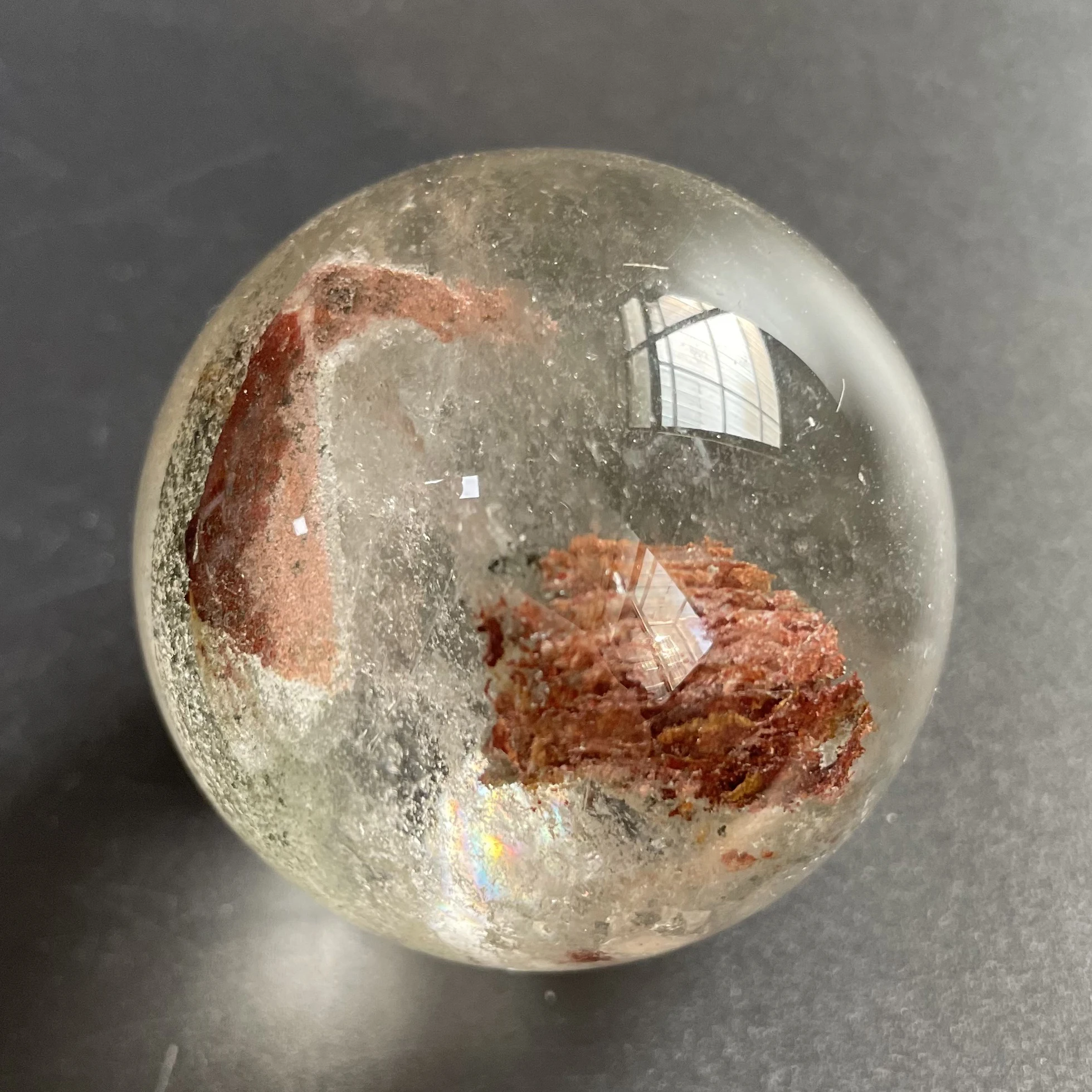 147g Natural Green Phantom Sphere Decoration Polished Garden Quartz Crystal Ball Reiki Healing Z1183
147g Natural Green Phantom Sphere Decoration Polished Garden Quartz Crystal Ball Reiki Healing Z1183