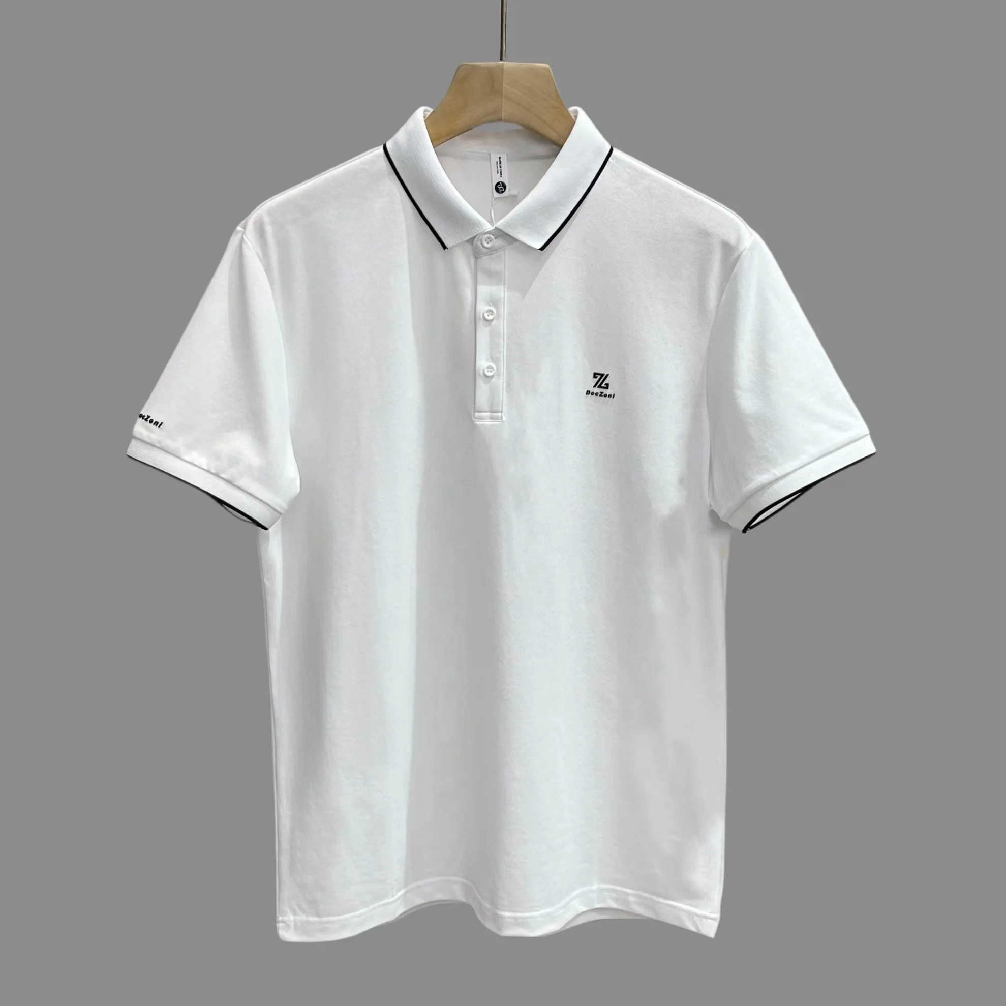 Men's summer polo Simple fashion and leisure Joker Fashion men's short sleeves
Men's summer polo Simple fashion and leisure Joker Fashion men's short sleeves