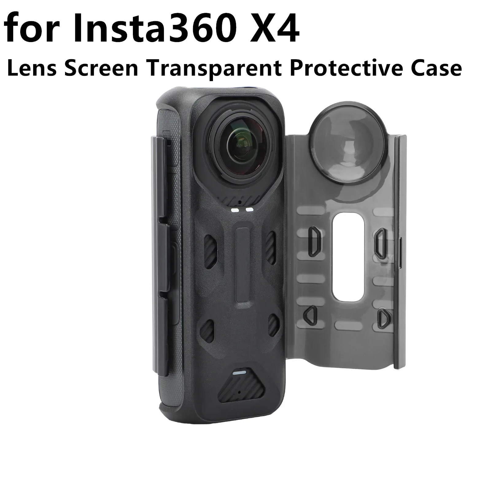 Прозрачный защитный чехол для Insta360 X4 с защитой от падения и пыли
Прозрачный защитный чехол для Insta360 X4 с защитой от падения и пыли