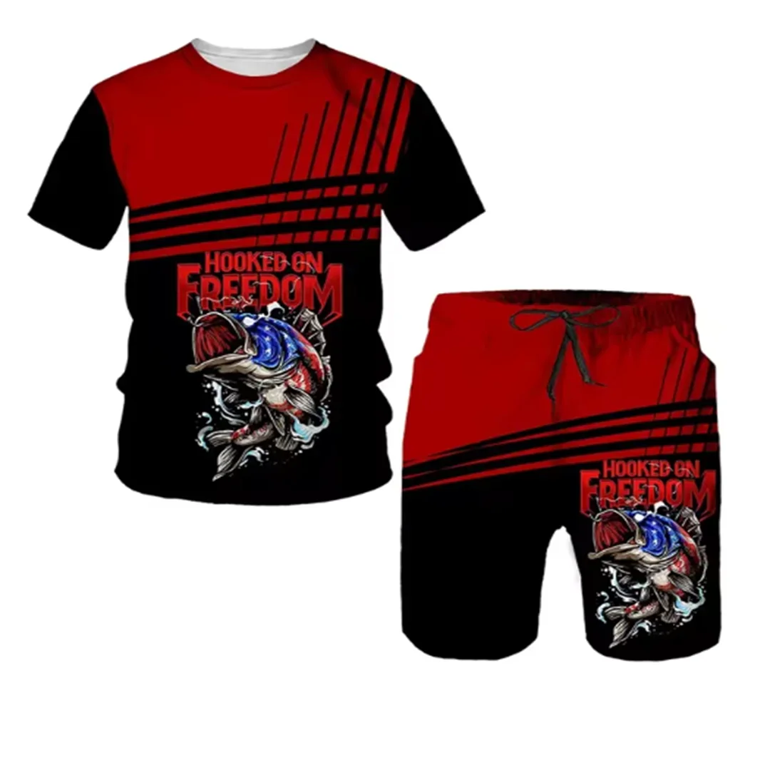 2025 Retro 3D Printed Men's Outdoor Fishing Printed Shorts 2-piece Set Round Neck T-shirt Fashion Men's Sportswear Clothing
2025 Retro 3D Printed Men's Outdoor Fishing Printed Shorts 2-piece Set Round Neck T-shirt Fashion Men's Sportswear Clothing