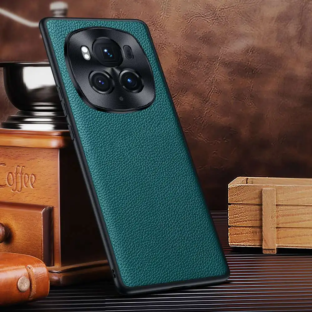 Genuine Leather Case For Honor Magic 6 Pro Case 3D Alloy Lens Protector Coque For Magic6 Pro Cover Shockproof Phone Shell
Genuine Leather Case For Honor Magic 6 Pro Case 3D Alloy Lens Protector Coque For Magic6 Pro Cover Shockproof Phone Shell