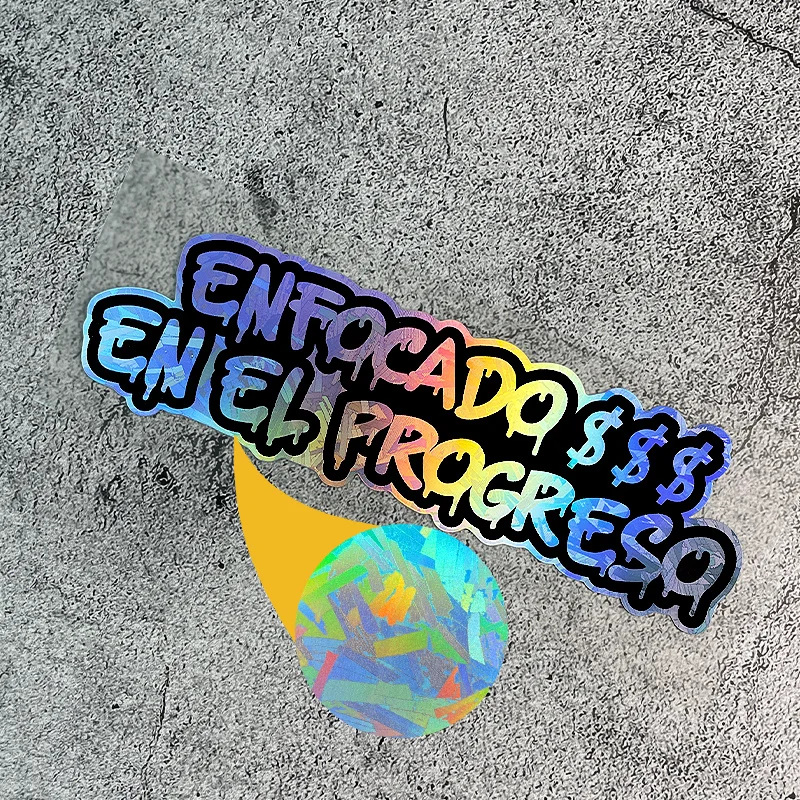 1pc 2D Flat Enfocado En El Progreso Waterproof Vinyl Sticker, Motivational Dollar Design for Motorcycle Scooter Laptop
1pc 2D Flat Enfocado En El Progreso Waterproof Vinyl Sticker, Motivational Dollar Design for Motorcycle Scooter Laptop