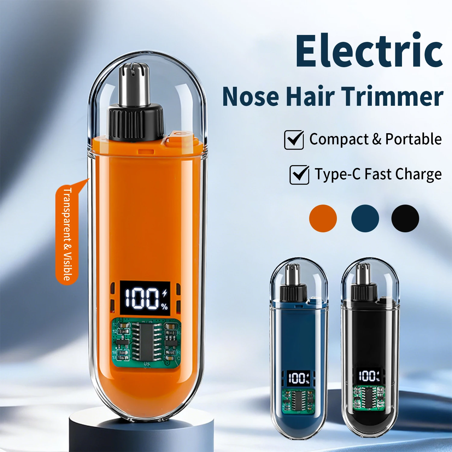 Портативный триммер для волос в носу, мини-триммер для носа и ушей, портативный триммер для носа, перезаряжаемый триммер для мужчин
Портативный триммер для волос в носу, мини-триммер для носа и ушей, портативный триммер для носа, перезаряжаемый триммер для мужчин