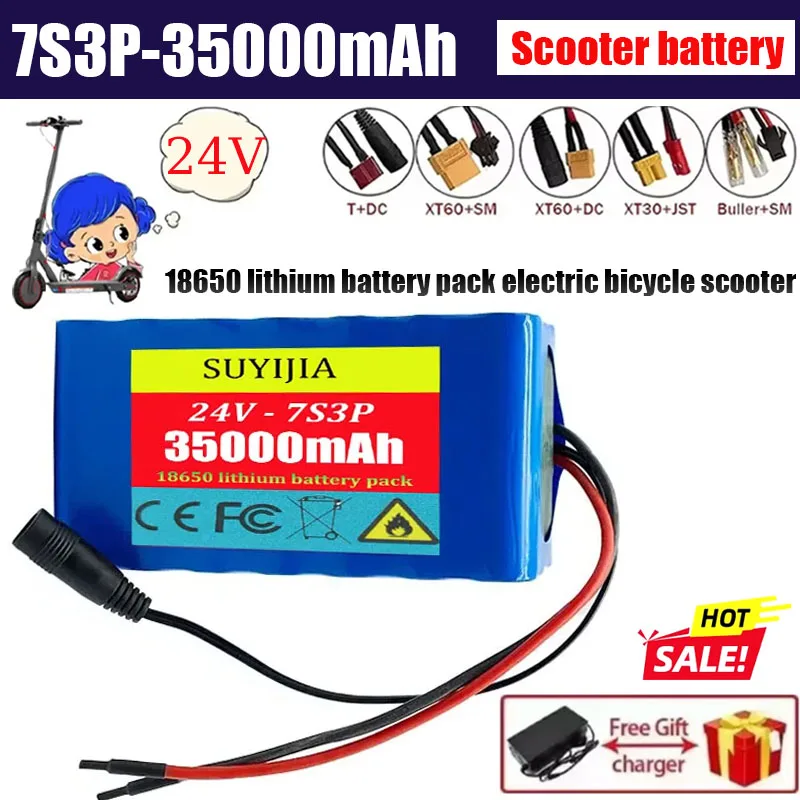 100% новый 7S3P 18650 24 В аккумуляторная батарея 35000 мАч 24 В литиевая батарея для скутера 7S3P аккумулятор для электрического велосипеда + зарядное устройство 2A
100% новый 7S3P 18650 24 В аккумуляторная батарея 35000 мАч 24 В литиевая батарея для скутера 7S3P аккумулятор для электрического велосипеда + зарядное устройство 2A