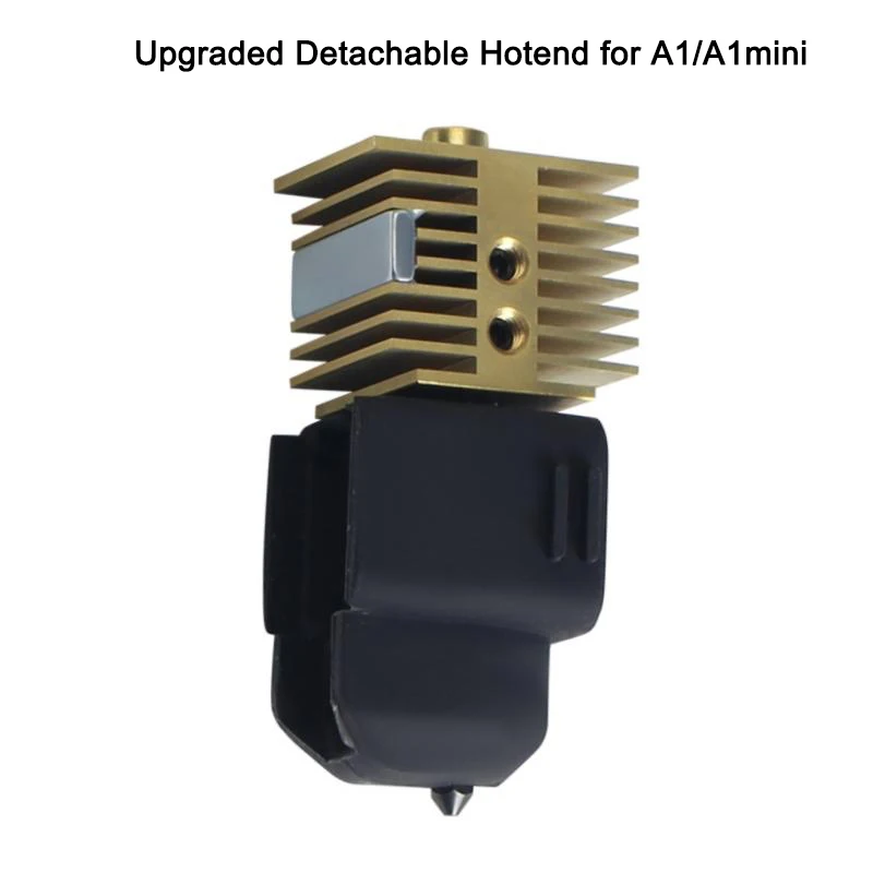 Аксессуар для 3D-принтера: модернизированный латунный радиатор Hotend, съемная печатающая головка, комплект для A1/A1mini
Аксессуар для 3D-принтера: модернизированный латунный радиатор Hotend, съемная печатающая головка, комплект для A1/A1mini