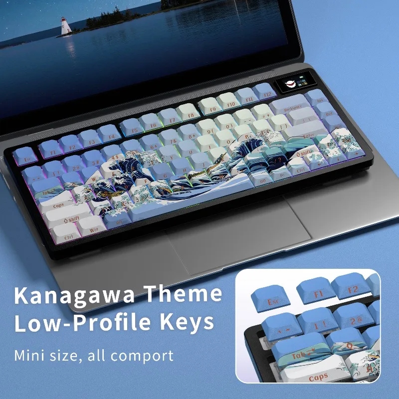 Низкопрофильная беспроводная механическая клавиатура XVX L75 Pro, ось гнома, трехрежимное соединение, игровая беспроводная клавиатура, дизайн с прокладкой
Низкопрофильная беспроводная механическая клавиатура XVX L75 Pro, ось гнома, трехрежимное соединение, игровая беспроводная клавиатура, дизайн с прокладкой