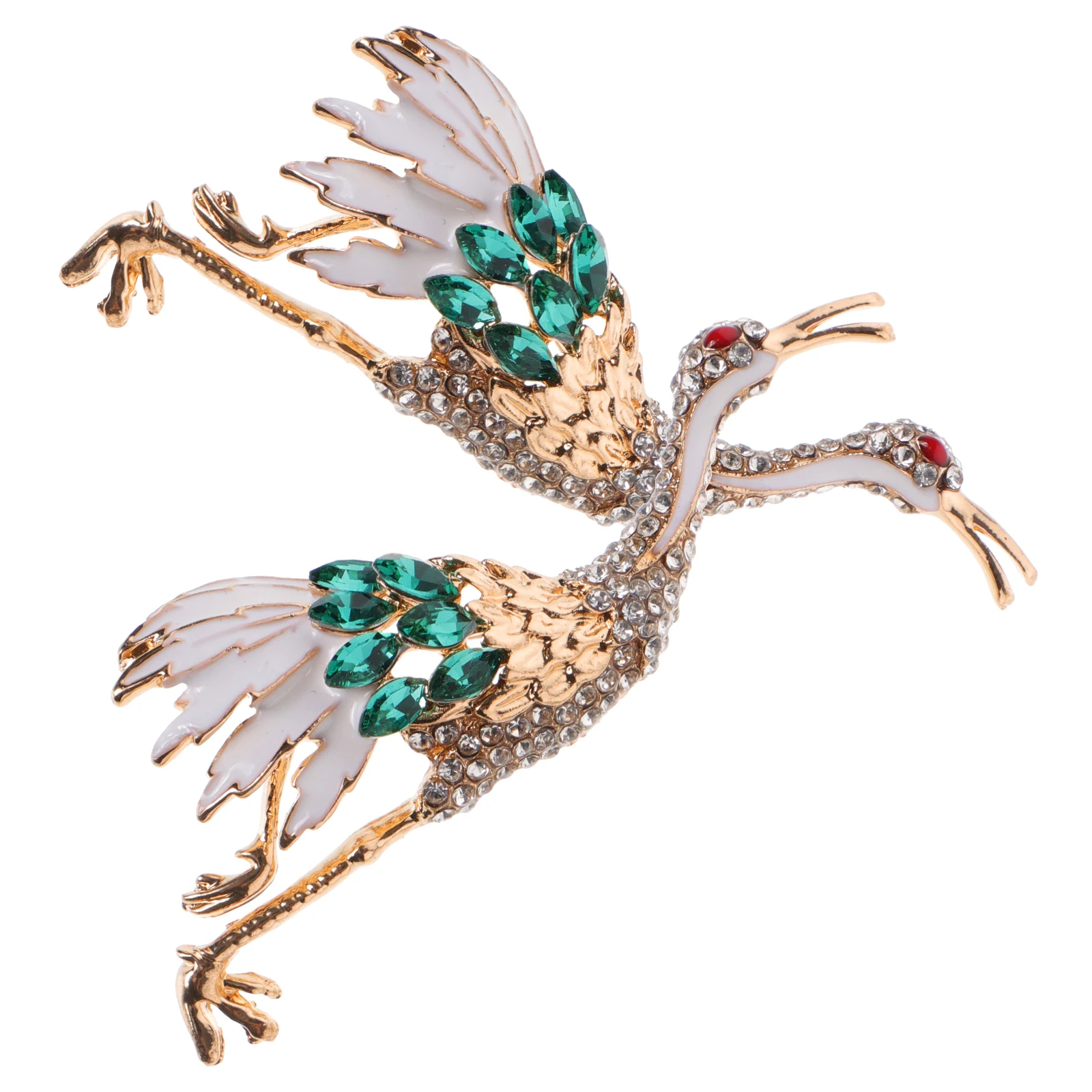 2pcs Crane Alloy Brooch Rhinestone Pearl Brooch Jewelry Clothes Accessory Women Wedding Party Prom Dress Hat Hair Band
2pcs Crane Alloy Brooch Rhinestone Pearl Brooch Jewelry Clothes Accessory Women Wedding Party Prom Dress Hat Hair Band