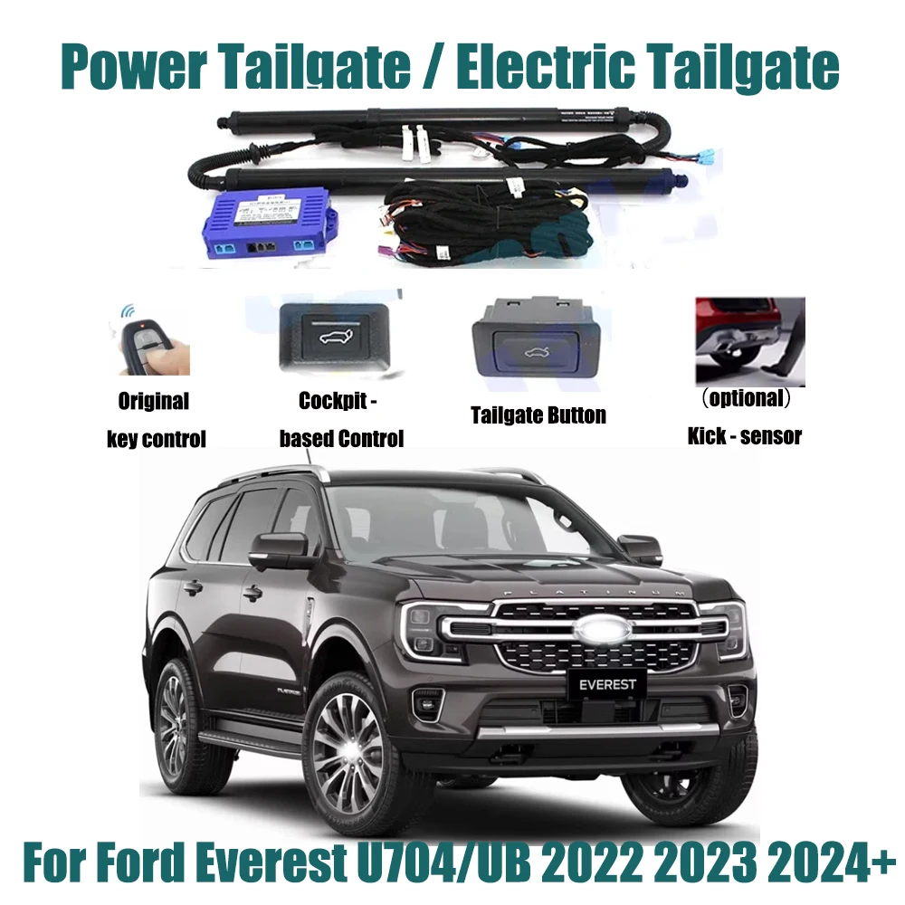 Для Ford Everest U704/UB 2022 2023 2024 + автомобильный автоматический подъемный комплект, открывающий багажник, интеллектуальный электрический подъемник, задняя дверь
Для Ford Everest U704/UB 2022 2023 2024 + автомобильный автоматический подъемный комплект, открывающий багажник, интеллектуальный электрический подъемник, задняя дверь