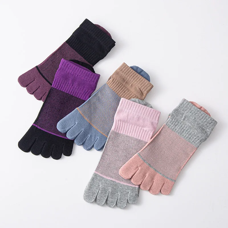 Women's Cotton Toe Socks Sport Ankle Mesh Breathable Sweat-Absorbing Deodorant Soft Elastic Fitness Five Finger Socks Student
Women's Cotton Toe Socks Sport Ankle Mesh Breathable Sweat-Absorbing Deodorant Soft Elastic Fitness Five Finger Socks Student