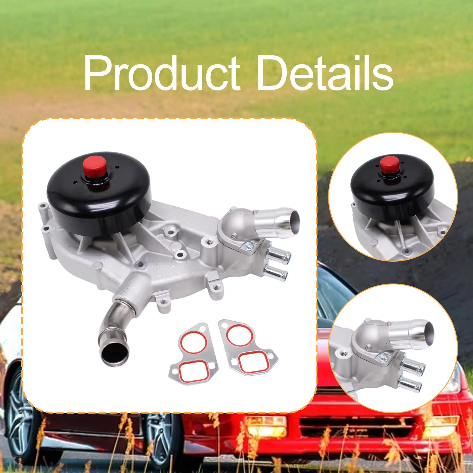 Water Pump with Thermostat, 19208815 AW6009 Replace for Express 1500 2500 1500 Vehicle Accs Car
Water Pump with Thermostat, 19208815 AW6009 Replace for Express 1500 2500 1500 Vehicle Accs Car