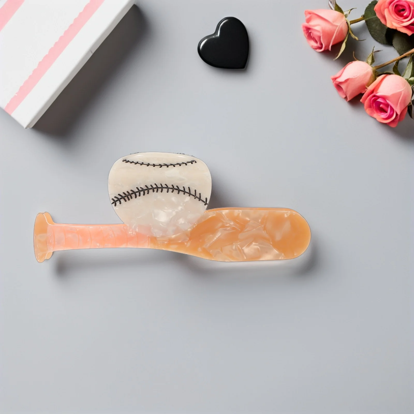 Спортивная бейсбольная заколка для волос, толстые заколки для вьющихся волос, ацетатная заколка для челюстей, нескользящие держатели для женщин и девочек, повседневный стиль
Спортивная бейсбольная заколка для волос, толстые заколки для вьющихся волос, ацетатная заколка для челюстей, нескользящие держатели для женщин и девочек, повседневный стиль