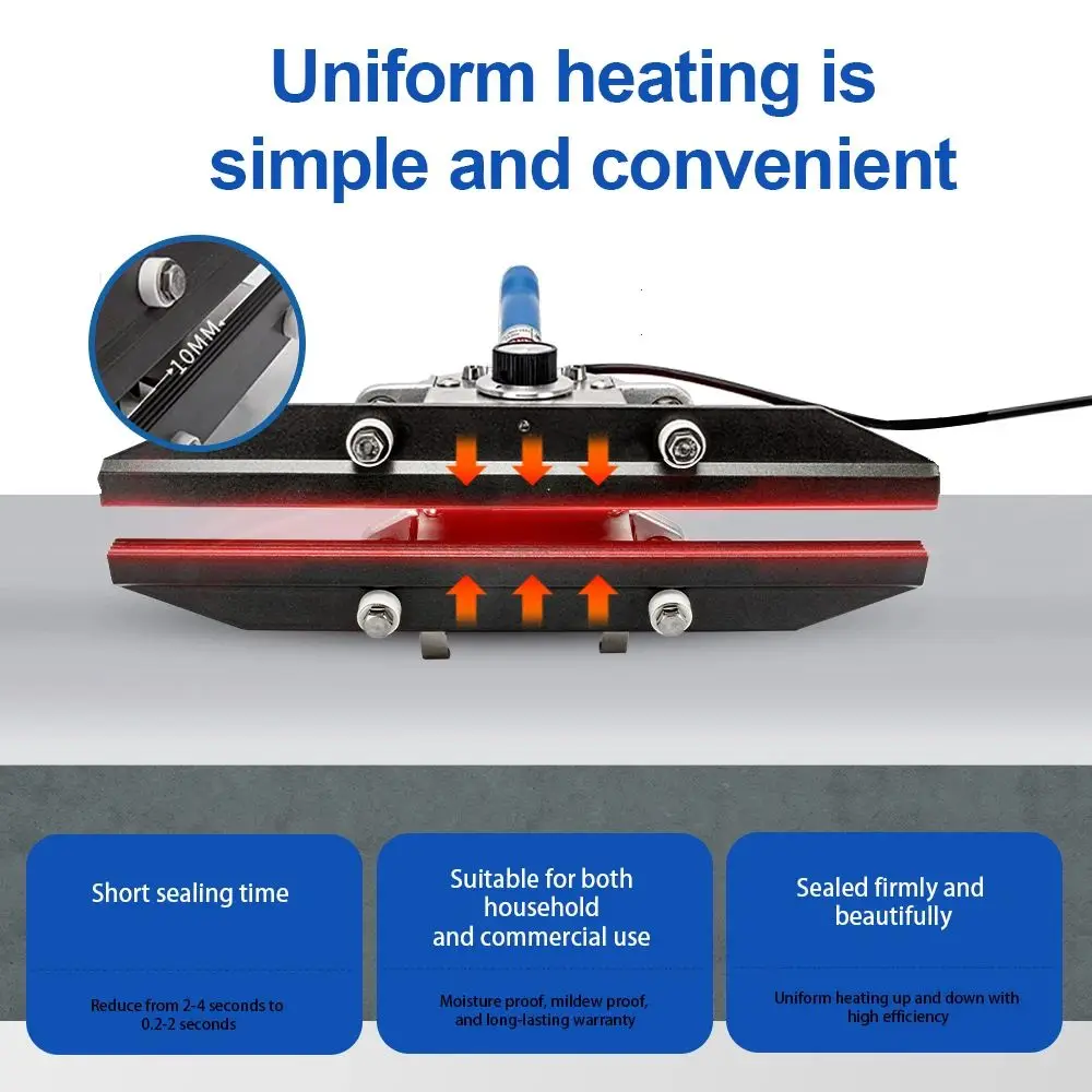 FK-200 Hand clamp sealing machine, commercial convenient high-power aluminum foil bag hand clamp hot melt sealing machine
FK-200 Hand clamp sealing machine, commercial convenient high-power aluminum foil bag hand clamp hot melt sealing machine