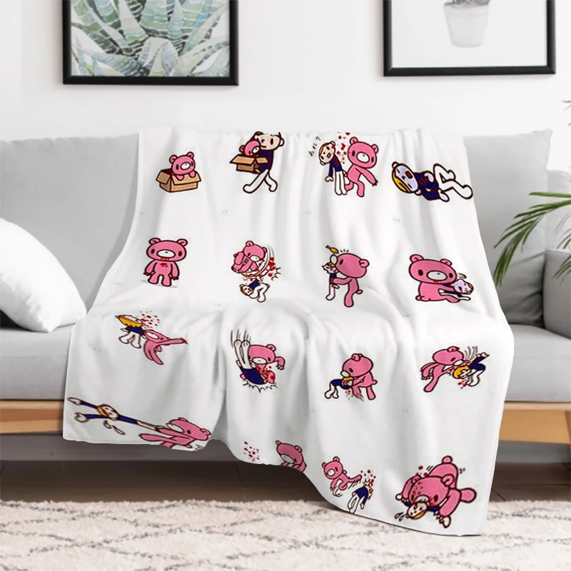 Cute Cartoon Gloomy Bear Blanket Throwing Warm Throw Bed Blankets for Decorative Sofa Office Plead Cover Catnap Portable Downy
Cute Cartoon Gloomy Bear Blanket Throwing Warm Throw Bed Blankets for Decorative Sofa Office Plead Cover Catnap Portable Downy