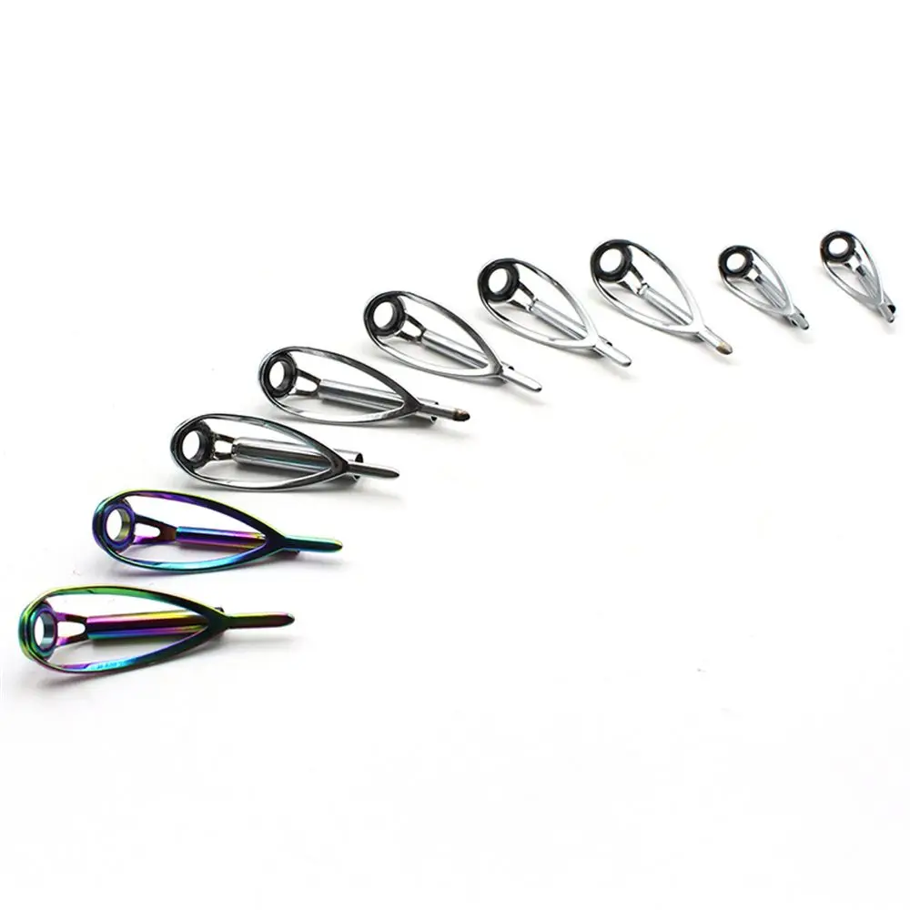 1.8MM - 3.6MM DIY Accessory Silver Frame SIC Ring Tips Fishing Rod Pole Guides Top Eye Rings Repair Fishing Rods Component
1.8MM - 3.6MM DIY Accessory Silver Frame SIC Ring Tips Fishing Rod Pole Guides Top Eye Rings Repair Fishing Rods Component