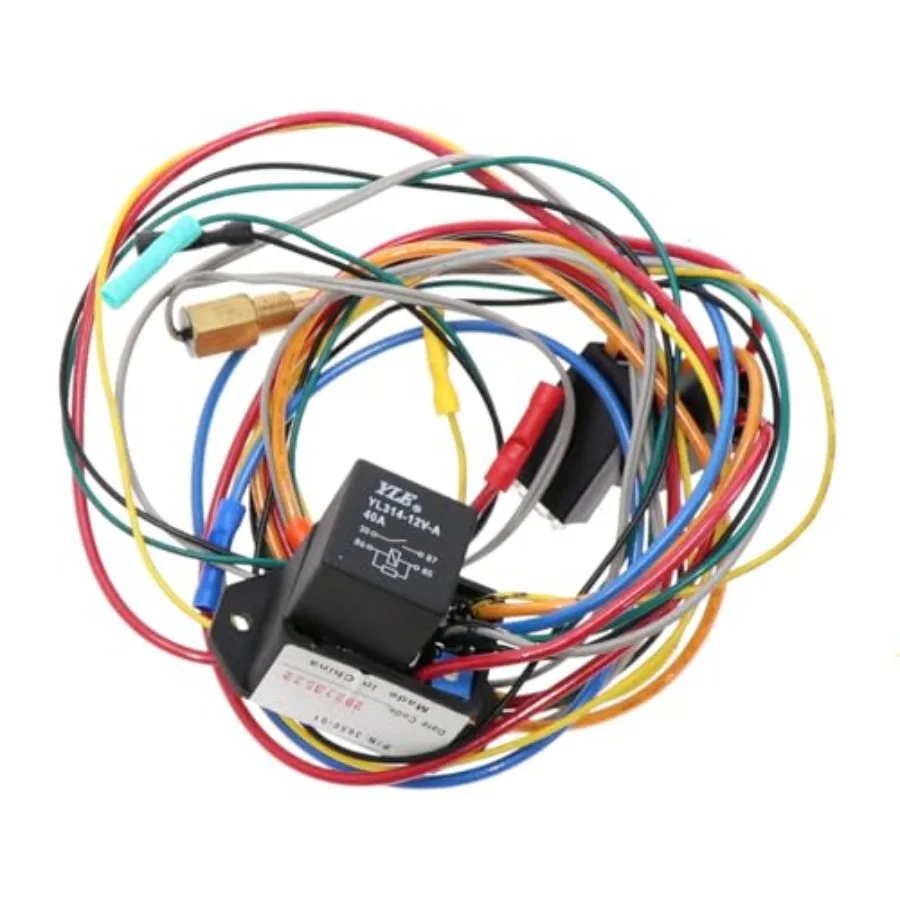 Hayden 3651 Universal Add-On Adjustable Thermostatic Fan Control Kit Custom Fitting and Wiring Required
Hayden 3651 Universal Add-On Adjustable Thermostatic Fan Control Kit Custom Fitting and Wiring Required