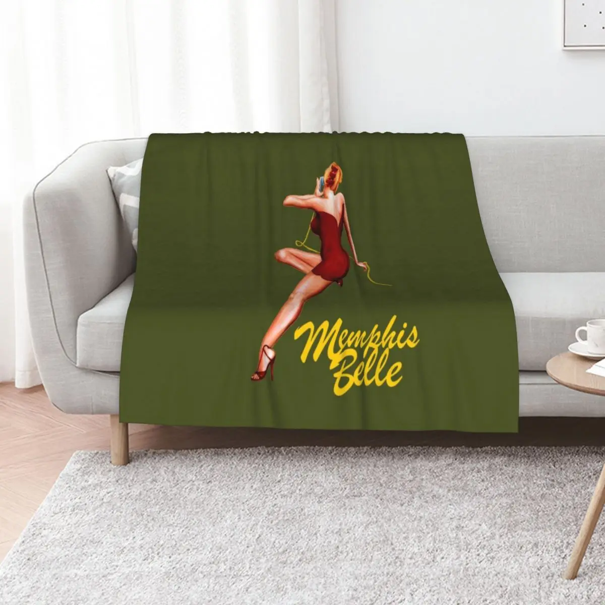 Memphis Belle Throw Blanket Decoratives Large halloween for sofa Blankets
Memphis Belle Throw Blanket Decoratives Large halloween for sofa Blankets