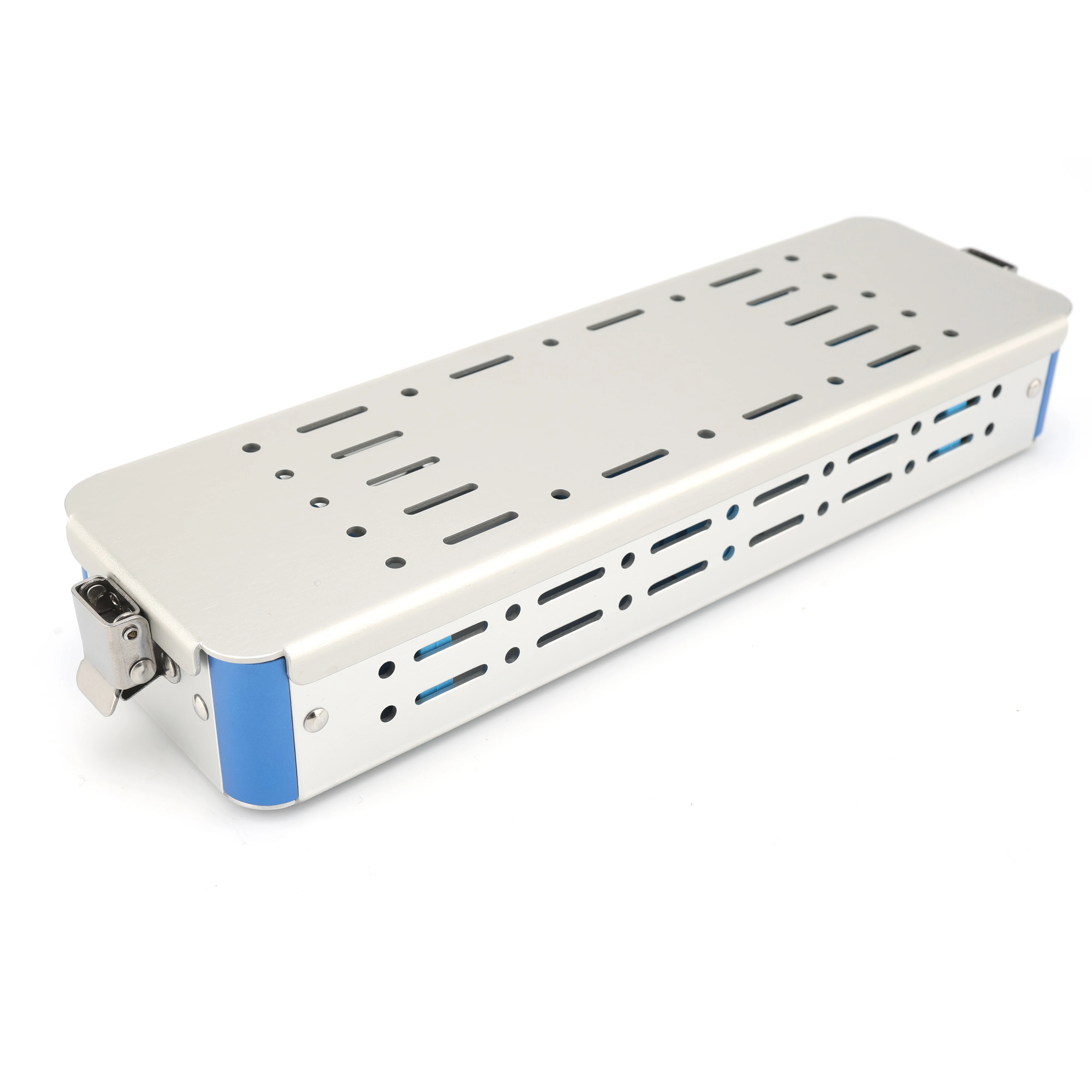 HOT SALE Laparoscope Instruments Tray Stainless Steel Sterilization Container Box Aluminum Surgical Equipment Sterilized Box
HOT SALE Laparoscope Instruments Tray Stainless Steel Sterilization Container Box Aluminum Surgical Equipment Sterilized Box