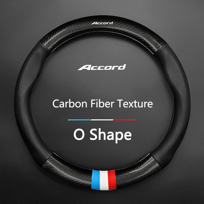 38cm Round Car Steering Wheel Cover Carbon Fiber PU Leather Non-slip Case For AA-Honda Civic CRV Accord Jazz Pilot HRV Passport
38cm Round Car Steering Wheel Cover Carbon Fiber PU Leather Non-slip Case For AA-Honda Civic CRV Accord Jazz Pilot HRV Passport