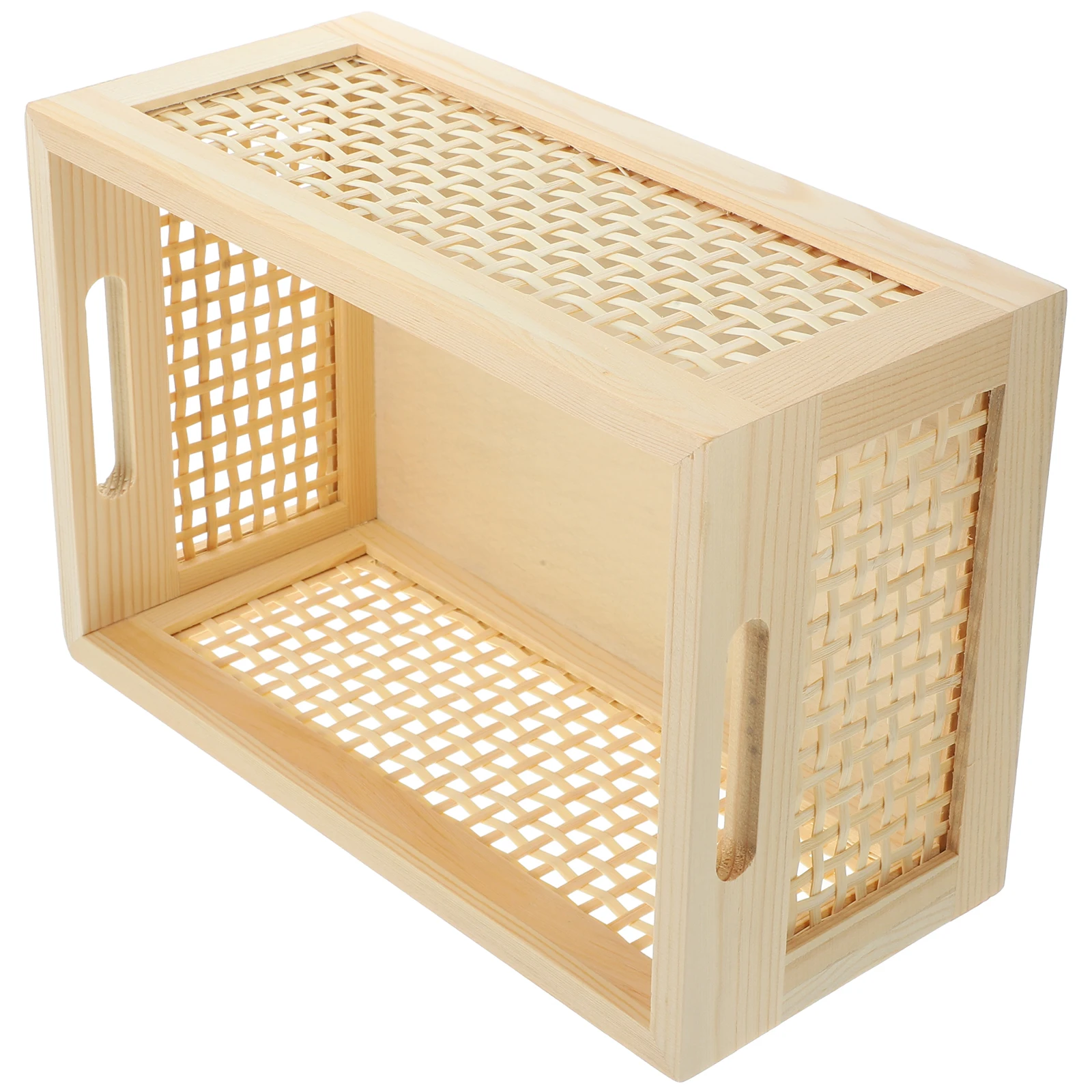 Bamboo Woven Wood Storage Basket Large Capacity Desktop ganizer Baskets Sundries Holder Home Tidy Box Storage Container
Bamboo Woven Wood Storage Basket Large Capacity Desktop ganizer Baskets Sundries Holder Home Tidy Box Storage Container