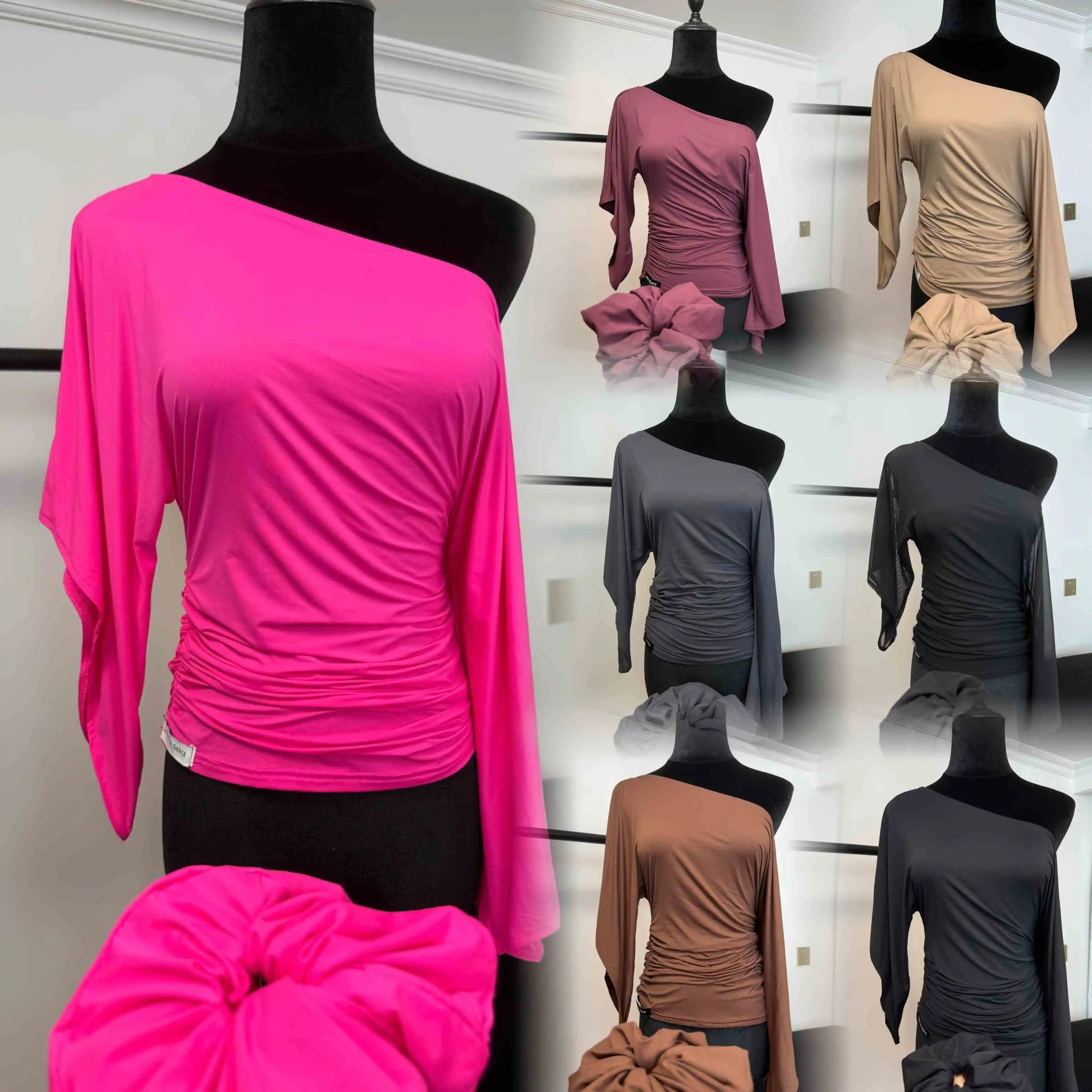 2026 New Latin Dance Clothing Women Slant Shoulder Tops Adult Rumba Ballroom Dance Practice Clothes Modern Salsa Dance Costume
2026 New Latin Dance Clothing Women Slant Shoulder Tops Adult Rumba Ballroom Dance Practice Clothes Modern Salsa Dance Costume