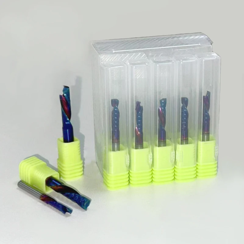 10Pcs 3.175/4/6mm One Flute UP DOWN Spiral Carbide Mill Tool Cutters - Compression Wood End Mill Cutter Bits
10Pcs 3.175/4/6mm One Flute UP DOWN Spiral Carbide Mill Tool Cutters - Compression Wood End Mill Cutter Bits