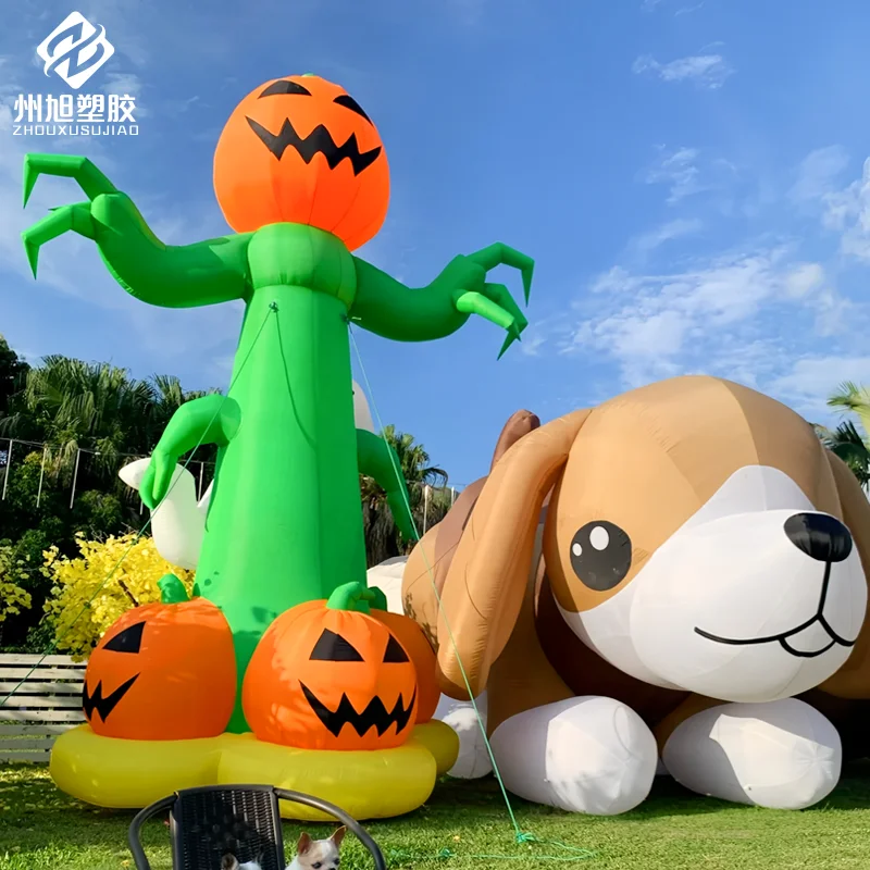 Inflatable Cartoon Pumpkin & Withered Tree - Halloween Haunted House Outdoor Ambiance Decoration Prop
Inflatable Cartoon Pumpkin & Withered Tree - Halloween Haunted House Outdoor Ambiance Decoration Prop