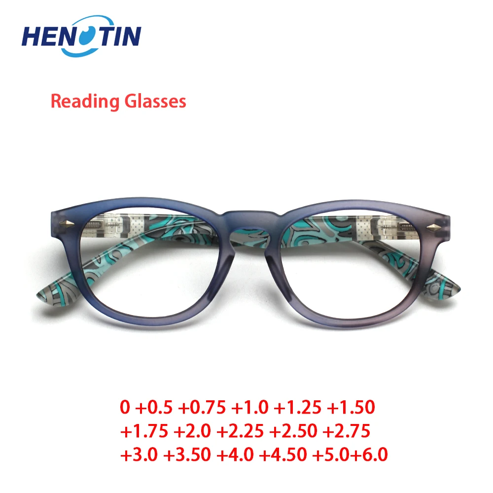 Henotin Bestselling Reading Glasses Prescription Clear Optical Lenses Men Women with Print Flower Frame HD Reader Magnifying
Henotin Bestselling Reading Glasses Prescription Clear Optical Lenses Men Women with Print Flower Frame HD Reader Magnifying
