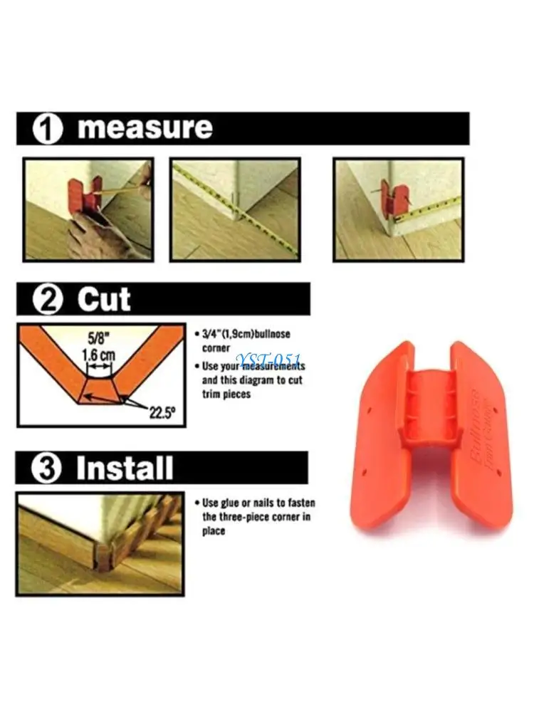 E15A Bullnose Trim Gauge Marking Tool Home Measuring Tool Layout Duplicator Scriber
E15A Bullnose Trim Gauge Marking Tool Home Measuring Tool Layout Duplicator Scriber