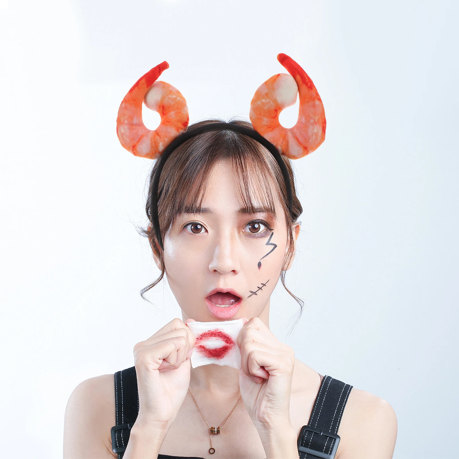 Funny Shrimp Hair Band Novelty Costume Party Accessory Comfortable Lightweight Headband For Halloween Christmas Cosplay Photo
Funny Shrimp Hair Band Novelty Costume Party Accessory Comfortable Lightweight Headband For Halloween Christmas Cosplay Photo