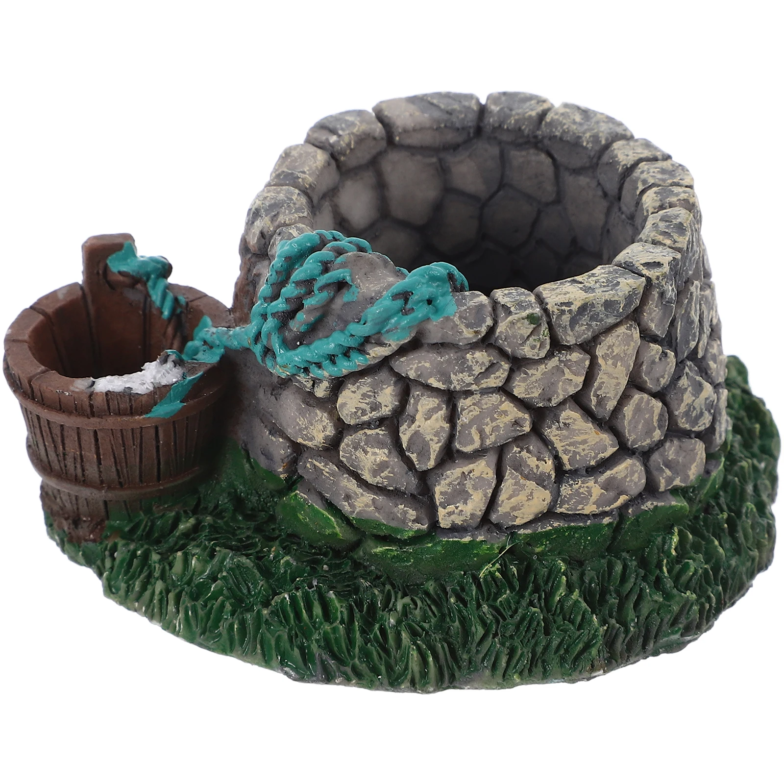 Succulent Flowerpot Decoration Mini Ancient Well Design Moss Terrarium Fish Micro Landscape Ornament Garden Craft Kit
Succulent Flowerpot Decoration Mini Ancient Well Design Moss Terrarium Fish Micro Landscape Ornament Garden Craft Kit