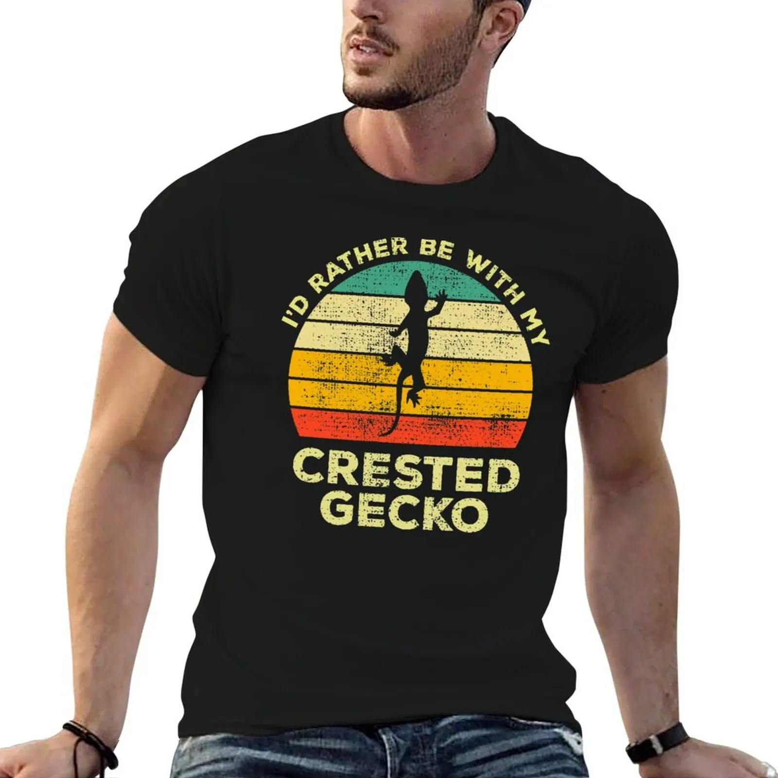 I’d Rather Be With My Crested Gecko Vintage Gift For Gecko Owners T-Shirt man t shirt luxury T-Shirt
I’d Rather Be With My Crested Gecko Vintage Gift For Gecko Owners T-Shirt man t shirt luxury T-Shirt