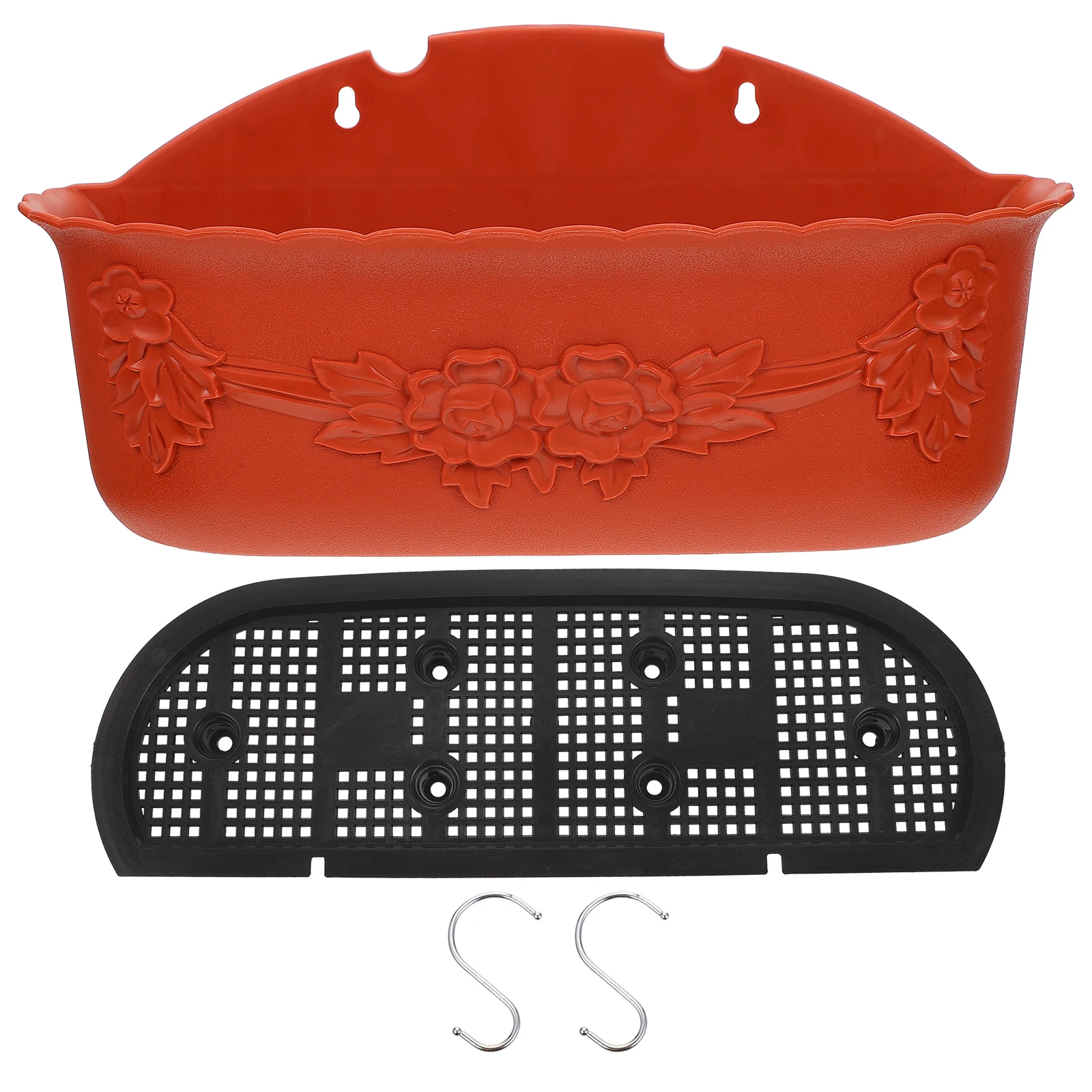 Wall Hanging Basket Flower Pot Plastic Plant Garden Hanging Planter Balcony Flowerpot Durable Premium Material
Wall Hanging Basket Flower Pot Plastic Plant Garden Hanging Planter Balcony Flowerpot Durable Premium Material