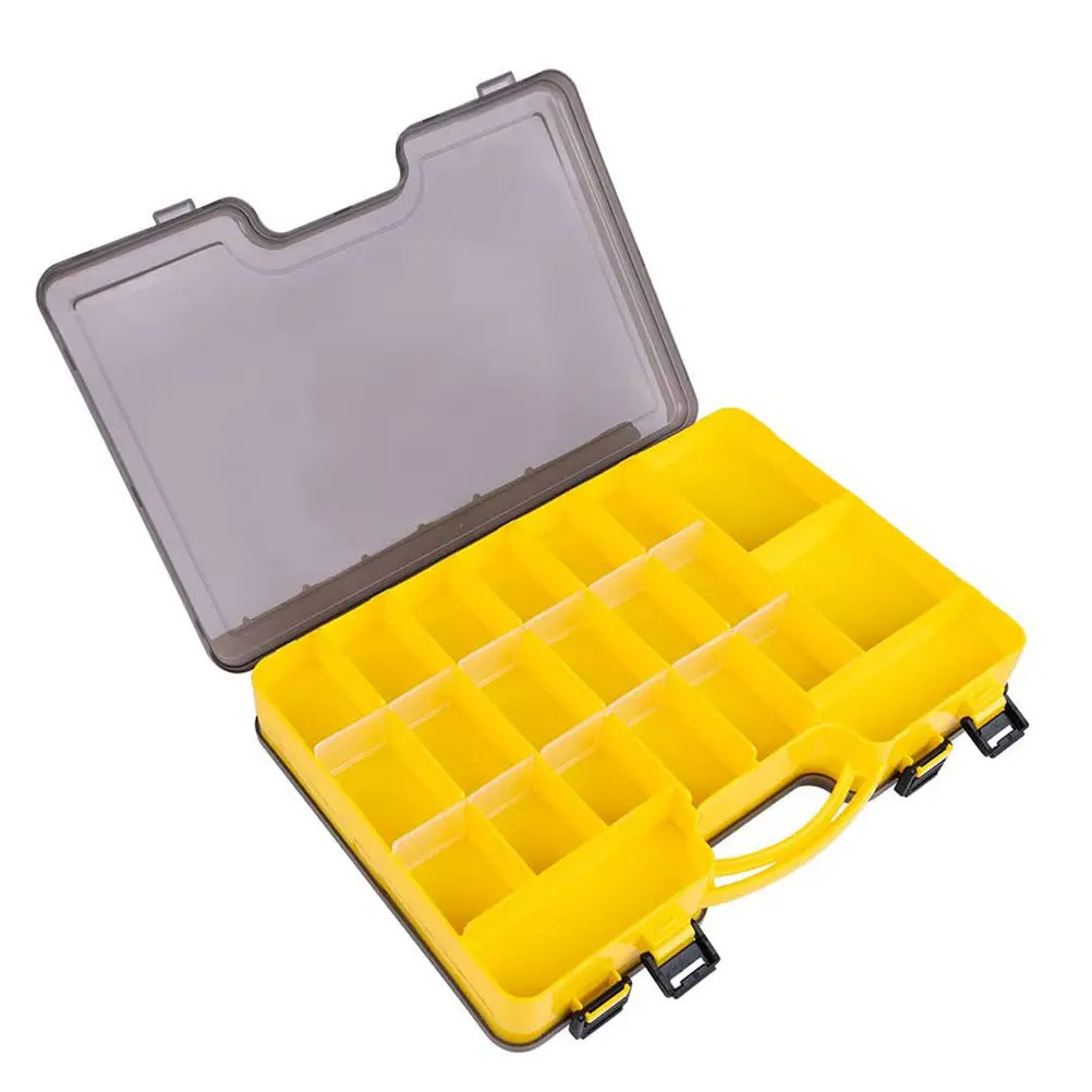 Double Layer Fishing Box Heavy Duty Plastic Fishing Tackle Storage Organizer with Removable Inserts for Lures Hooks Baits
Double Layer Fishing Box Heavy Duty Plastic Fishing Tackle Storage Organizer with Removable Inserts for Lures Hooks Baits