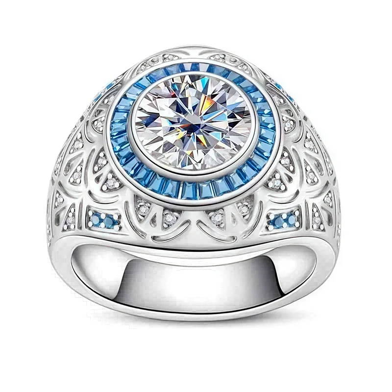 ZFSILVER s925 Silver Fashion Luxury Trendy Color D Moissanite Blue Eye Ring For Charms Women Wedding Party Jewelry Gifts RMO-114
ZFSILVER s925 Silver Fashion Luxury Trendy Color D Moissanite Blue Eye Ring For Charms Women Wedding Party Jewelry Gifts RMO-114