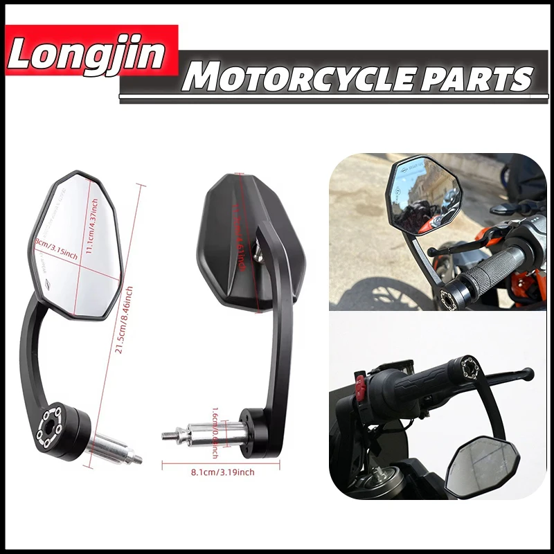 Motorcycle 7/8" 22mm Handle Bar End Rearview Mirror For ZH2 ZH2 SE ER6N ER6F Z650RS
Motorcycle 7/8" 22mm Handle Bar End Rearview Mirror For ZH2 ZH2 SE ER6N ER6F Z650RS