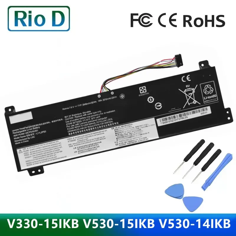 L17L2PB4 Laptop Battery For Lenovo L17C2PB3 L17M2PB4 L17C2PB4 V330-15Ikb V530-14 V530-15 V130-15IKB L17L2PB3 L17M2PB3
L17L2PB4 Laptop Battery For Lenovo L17C2PB3 L17M2PB4 L17C2PB4 V330-15Ikb V530-14 V530-15 V130-15IKB L17L2PB3 L17M2PB3