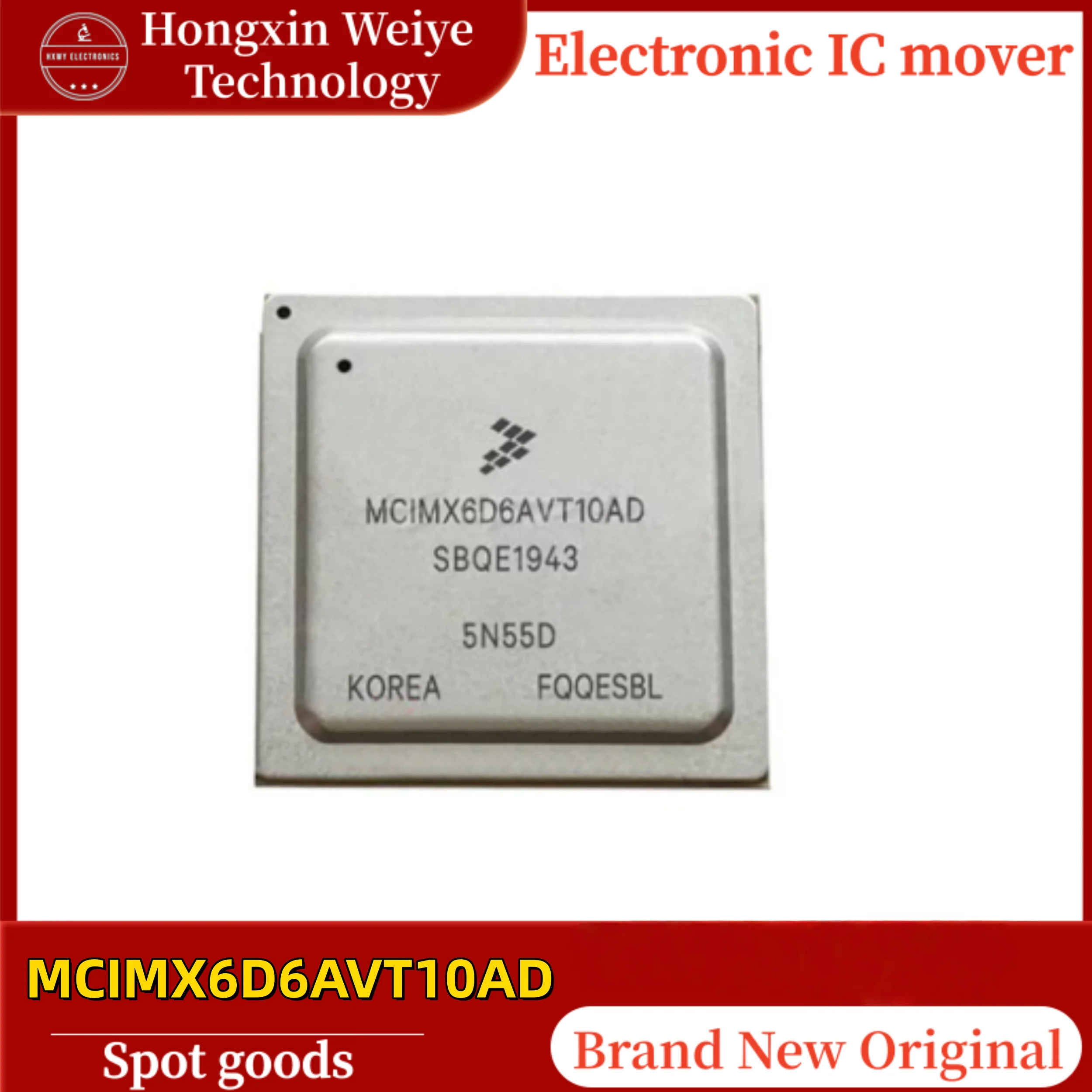 1/5 PCS MCIMX6D6AVT10AD FCBGA-624 MCU Microcontroller Brand New In Stock
1/5 PCS MCIMX6D6AVT10AD FCBGA-624 MCU Microcontroller Brand New In Stock