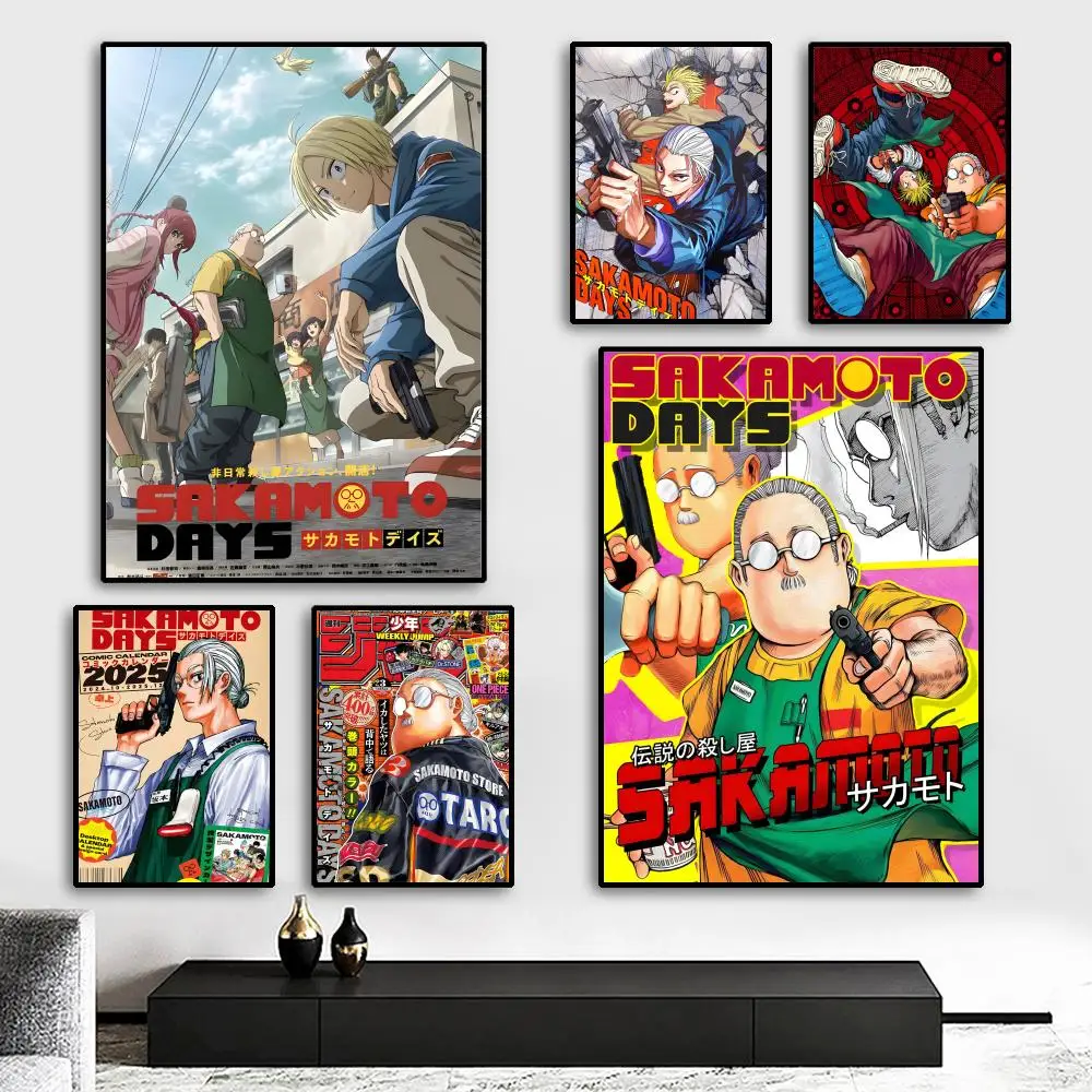 Sakamoto Days Anime Poster HD art sticky wall waterproof home living room bedroom bar aesthetic decoration
Sakamoto Days Anime Poster HD art sticky wall waterproof home living room bedroom bar aesthetic decoration
