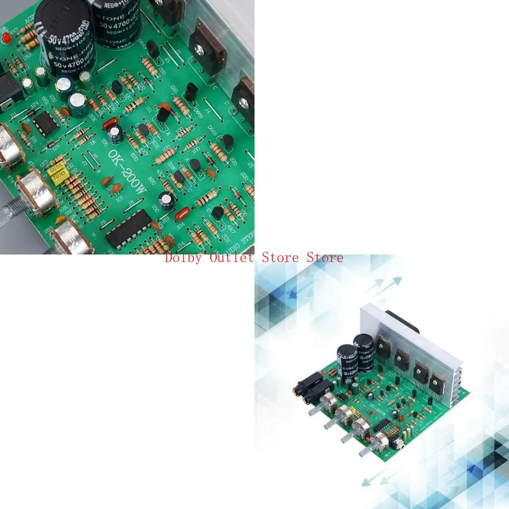 OK200W 2CH Microphones Shouting machine Air-Cooled Highly and Low Adjustment Highly Power Amplifiers Board Finished
OK200W 2CH Microphones Shouting machine Air-Cooled Highly and Low Adjustment Highly Power Amplifiers Board Finished
