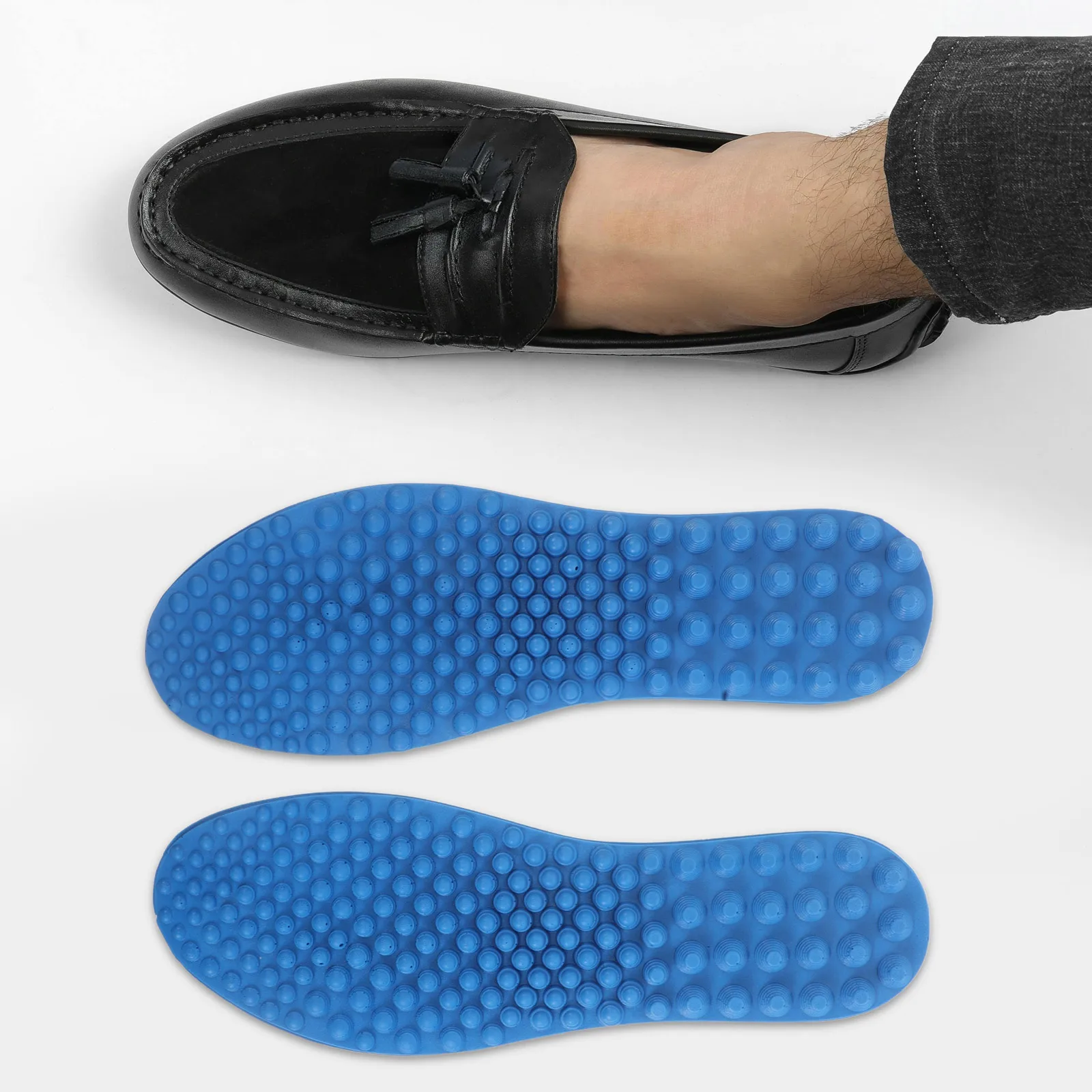 1 Pair Men Women Work Boot Insoles Elastic Shock Absorption Cushion Inserts Water Absorbing Shoe Pads Running Hiking Standing
1 Pair Men Women Work Boot Insoles Elastic Shock Absorption Cushion Inserts Water Absorbing Shoe Pads Running Hiking Standing