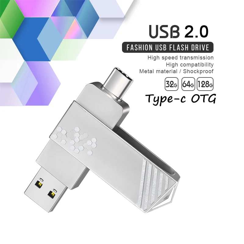 Metal 2 In 1 Pen Drive Type C USB Flash Drive 32GB 64GB 128GB Mobile Storage Flash Disk Gift For PC Metal USB flash drive U Disk
Metal 2 In 1 Pen Drive Type C USB Flash Drive 32GB 64GB 128GB Mobile Storage Flash Disk Gift For PC Metal USB flash drive U Disk