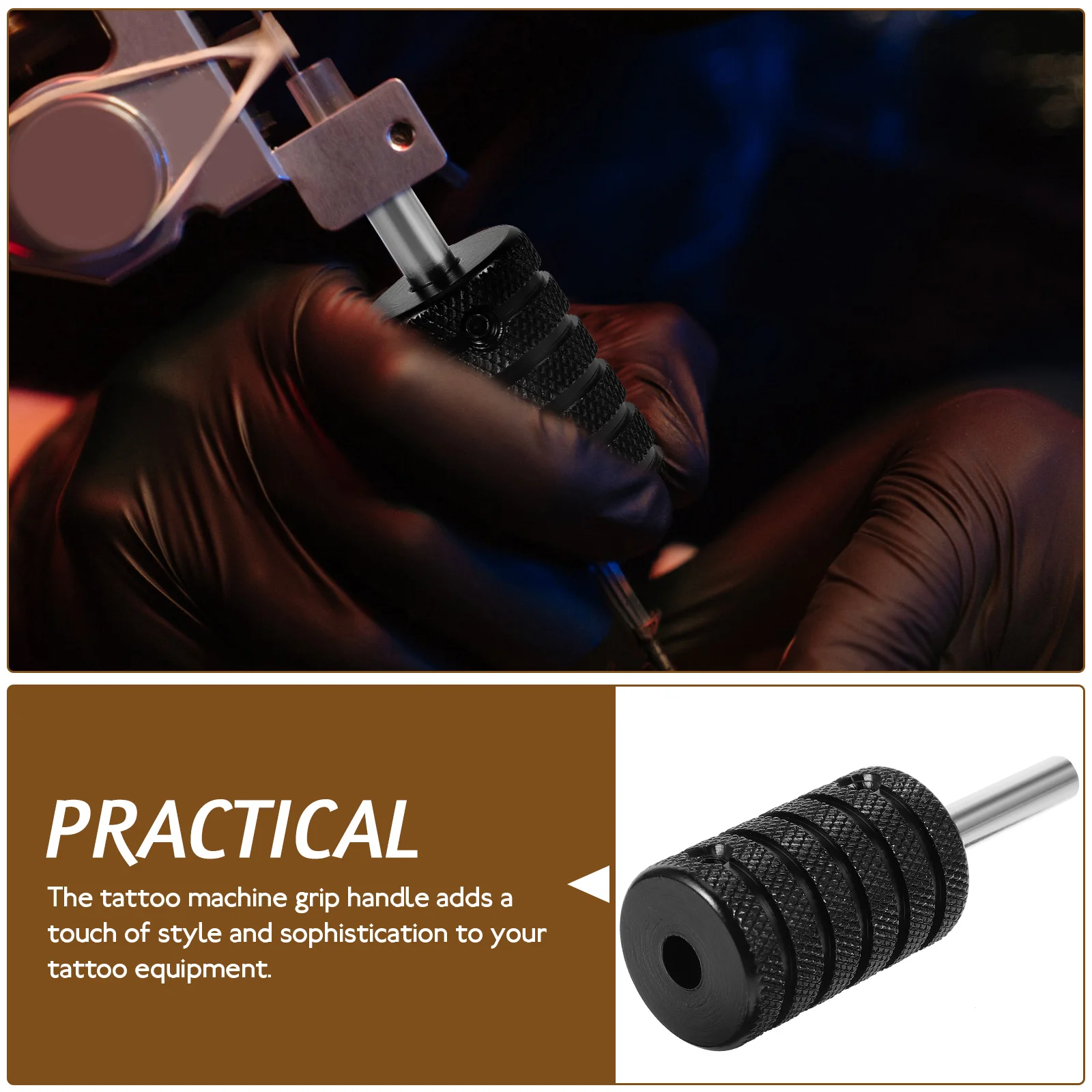 Black Aluminum Alloy Tattoo H 30mm Anti slip Grip for Tattoos Machine Supplies Studio Accessories Replacement Part 
Black Aluminum Alloy Tattoo H 30mm Anti slip Grip for Tattoos Machine Supplies Studio Accessories Replacement Part