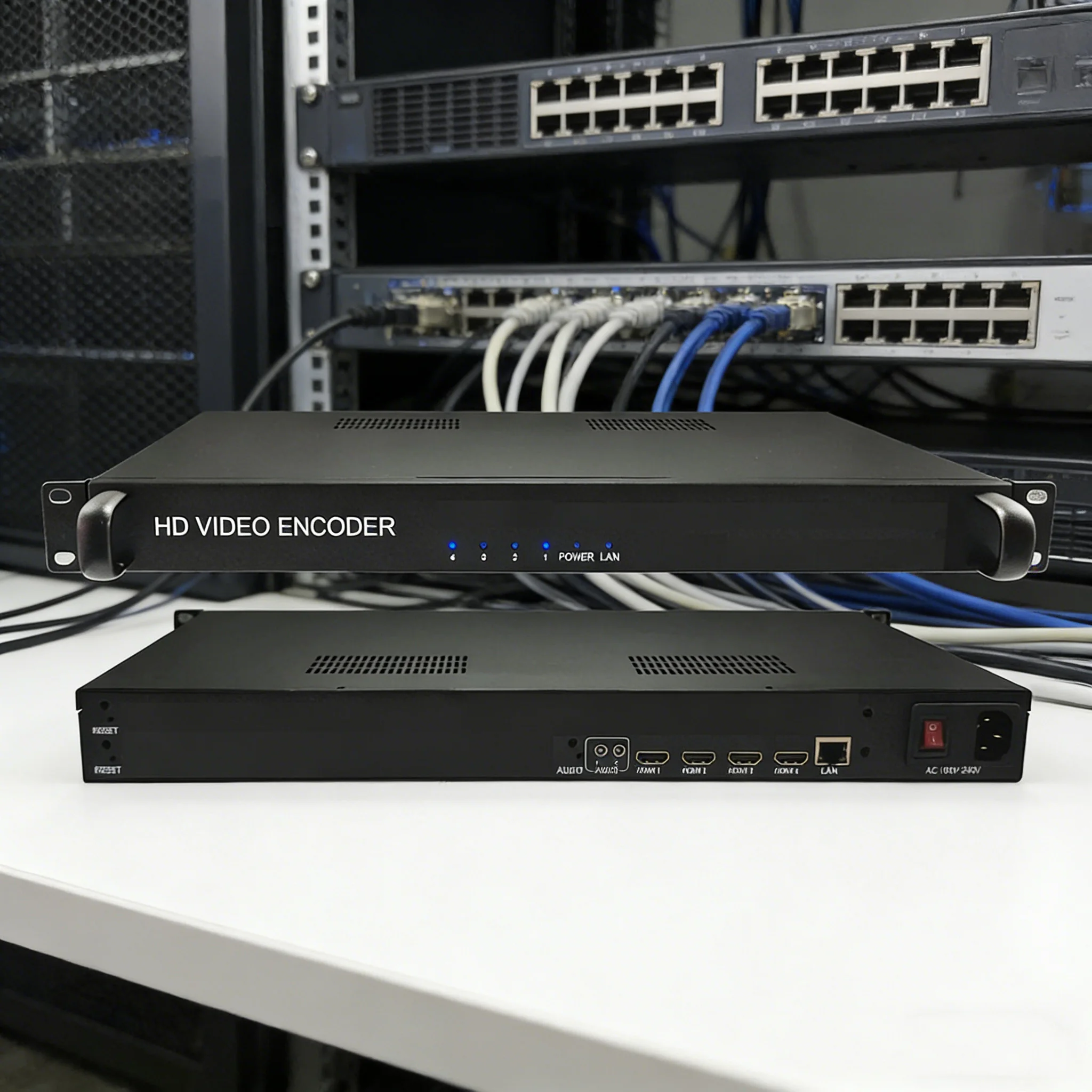 Видеокодер 4K 1080P HD HDMI, 4 канала H265/H264 HEVC HDMI для IP RTMP/RTSP/HTTP/FLV/HLS/SRT/UDP/SRT
Видеокодер 4K 1080P HD HDMI, 4 канала H265/H264 HEVC HDMI для IP RTMP/RTSP/HTTP/FLV/HLS/SRT/UDP/SRT