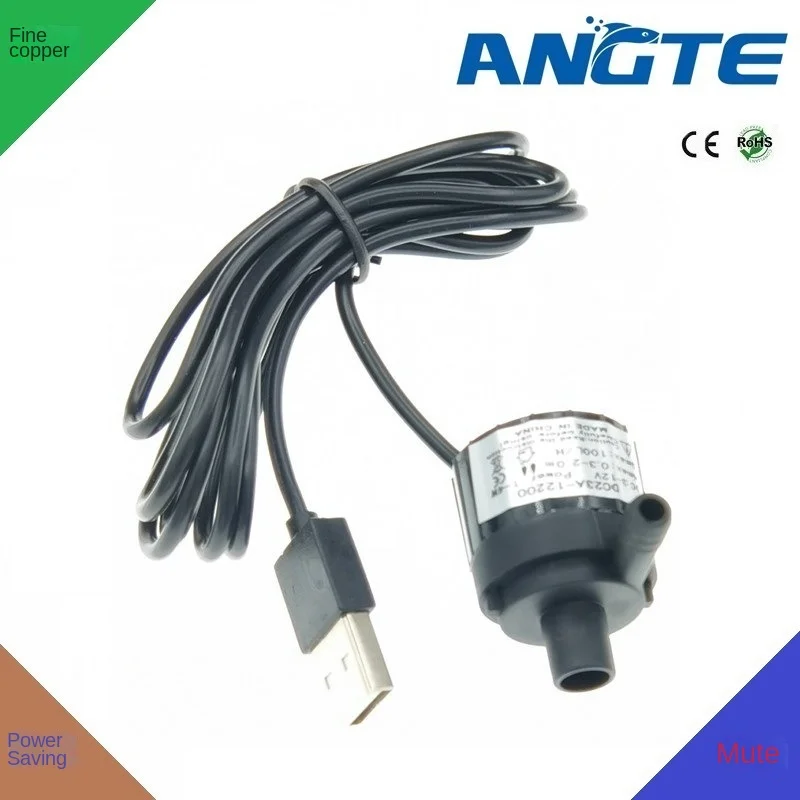 USB 23A Brushless Water Pump Fish Tank Mini Silent High Temperature Land Pond Submersible Aquarium Accessories
USB 23A Brushless Water Pump Fish Tank Mini Silent High Temperature Land Pond Submersible Aquarium Accessories