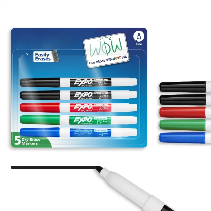 Fully Upgraded Fast shipping.Dry Erase Markers, Fine Tip, Assorted Colors, 5 Count.Innovative design.HOME. Free shippment
Fully Upgraded Fast shipping.Dry Erase Markers, Fine Tip, Assorted Colors, 5 Count.Innovative design.HOME. Free shippment
