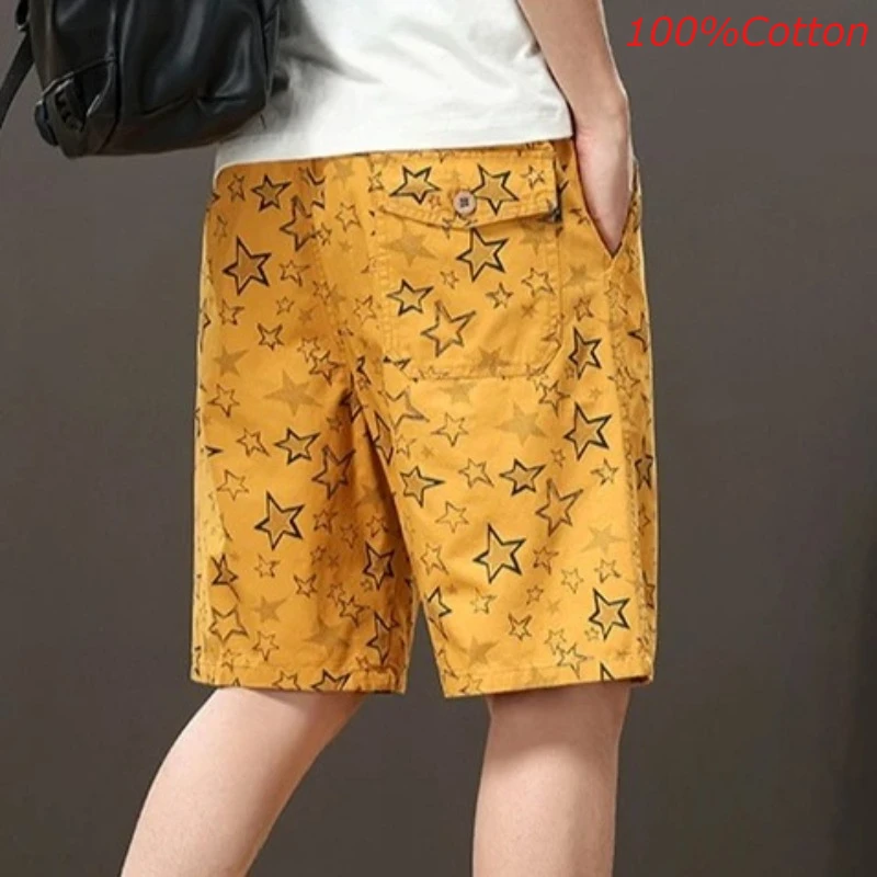 Streetwear Star Print Shorts Men Hawaii Beach Casual Shorts Outdoor Cotton Sports Elastic Waist 6XL Oversized Baggy Half Pants
Streetwear Star Print Shorts Men Hawaii Beach Casual Shorts Outdoor Cotton Sports Elastic Waist 6XL Oversized Baggy Half Pants